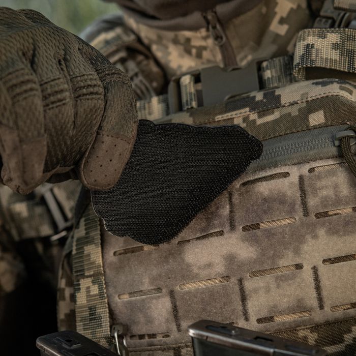 M-Tac нашивка Zero Tolerance PVC Grey