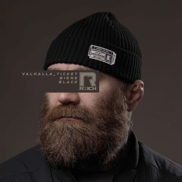R3ICH шапка біні "Valhalla ticket" black