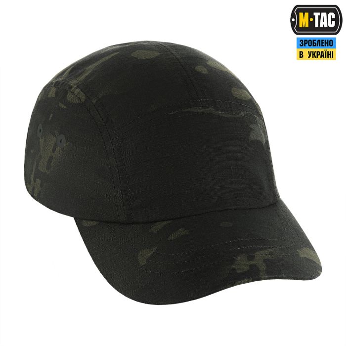 M-Tac бейсболка Five Panel NYCO Extreme Multicam Black