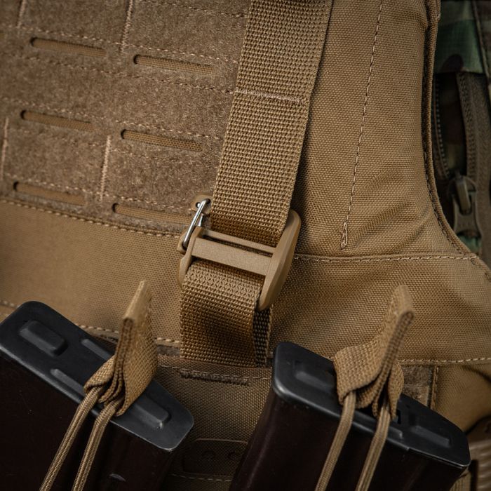 M-Tac передня панель для чохла бронежилета Sturm на 4 магазина Coyote