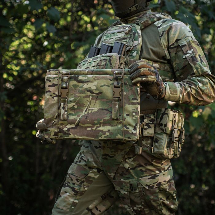 M-Tac килимок для сидіння трьохсекційний з балістичним пакетом 1 клас (BRONYX) Multicam