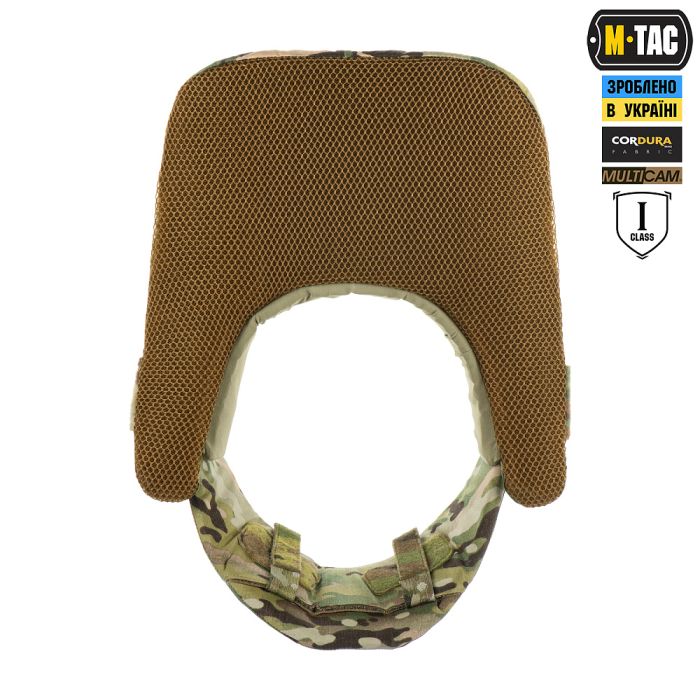 M-Tac Горжет з балістичними пакетами 1 клас захисту Elite Gen.II Multicam