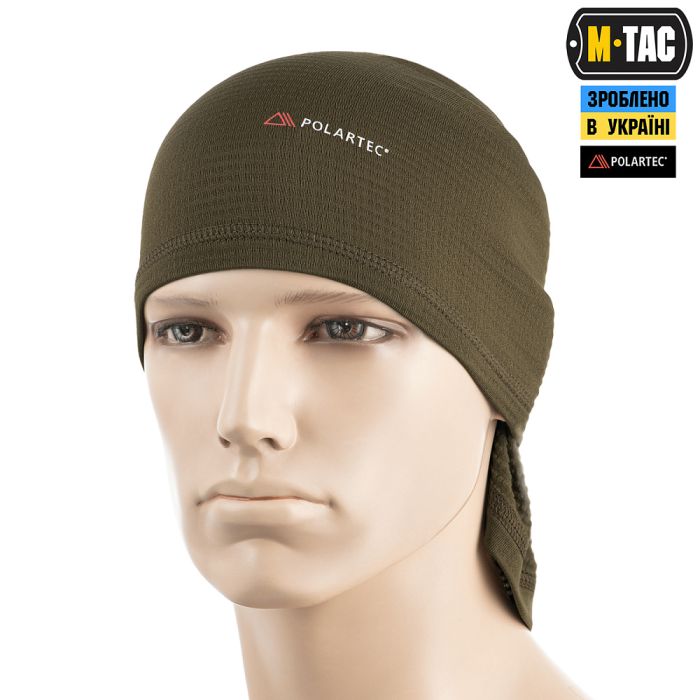 M-Tac шарф-труба Polartec Power Grid Dark Olive
