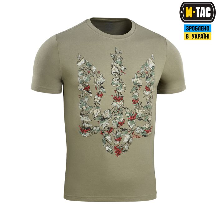 M-Tac футболка Тризуб калина camo Tan
