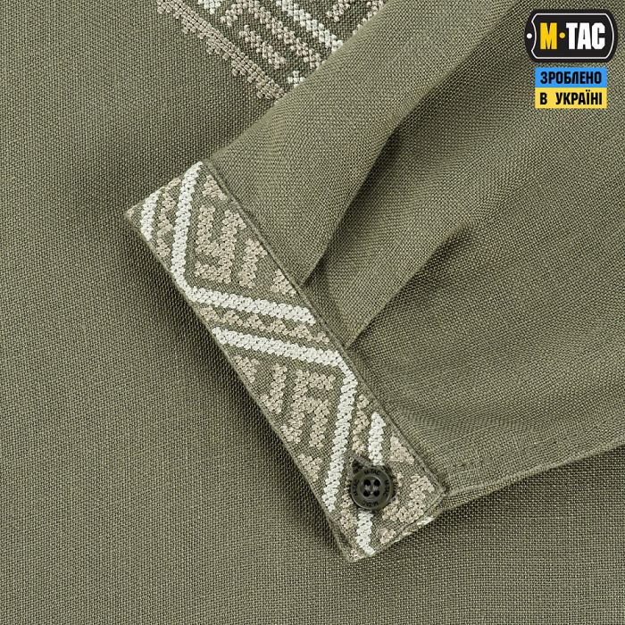 M-Tac вишиванка тактична 100% льон тип 2 олива