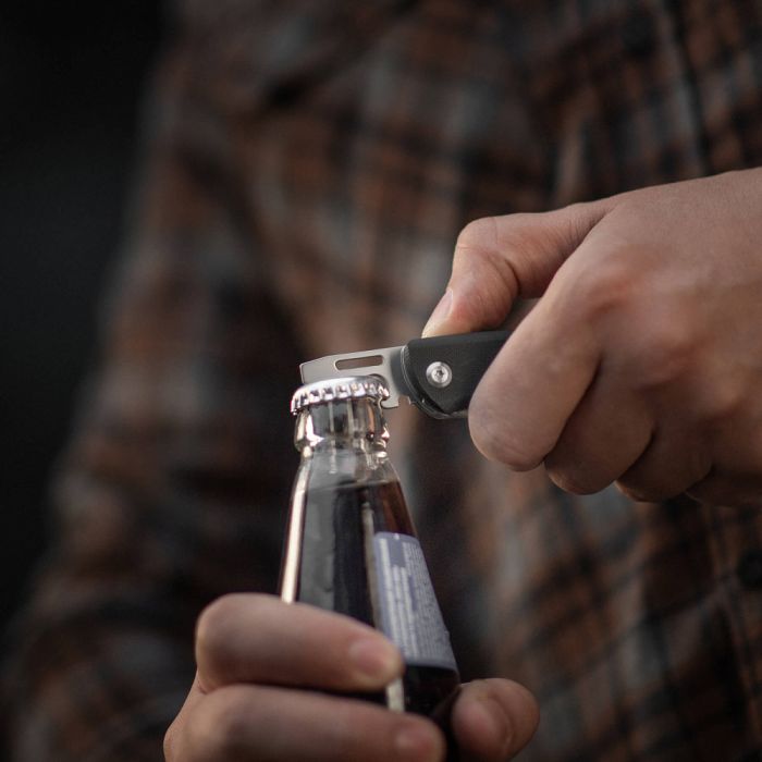 M-Tac ніж складаний Type 9 (6 інструментів) Black/Steel