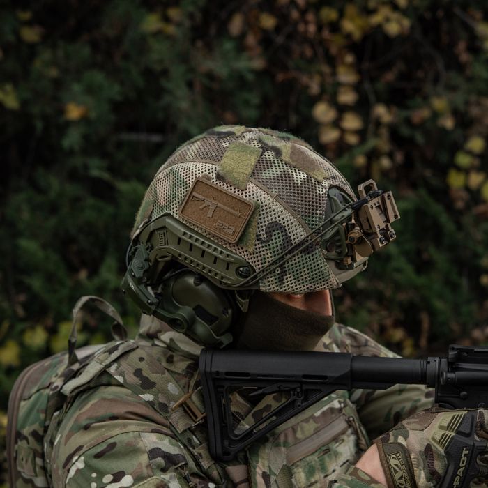 M-Tac нашивка AR-15 Velcro/PVC Coyote