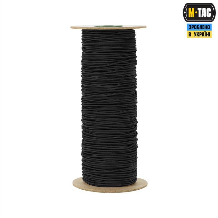 M-Tac паракорд Shock-Cord 3 mm 100m Black