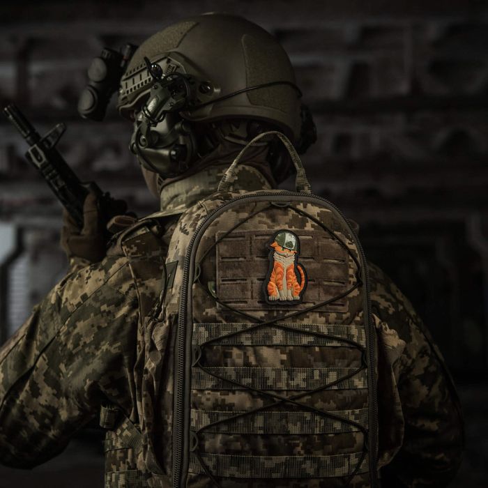M-Tac нашивка Orange Cat PVC (MM14 cover)