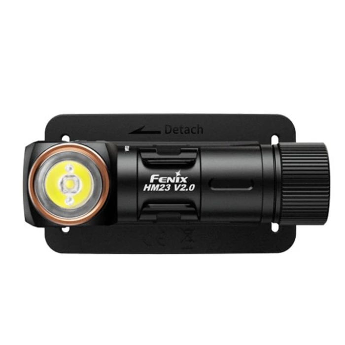 Fenix ліхтар налобний HM23 V2.0 з черв. світл.