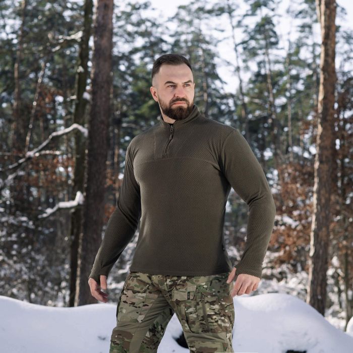 M-Tac термосорочка фліс Delta Level 2 Hex Dark Olive