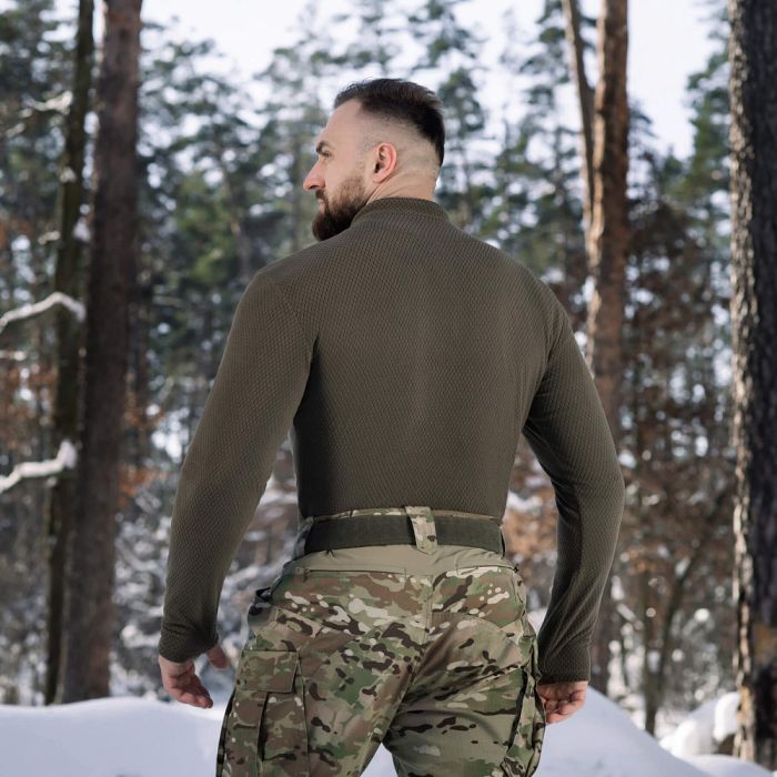 M-Tac термосорочка фліс Delta Level 2 Hex Dark Olive