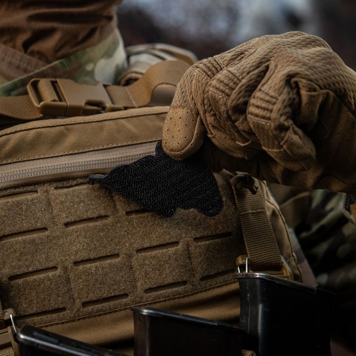 M-Tac нашивка Tactical girl №6 PVC White/Coyote V1