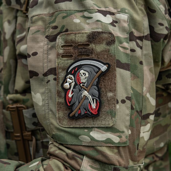 M-Tac нашивка Time PVC Black/Grey