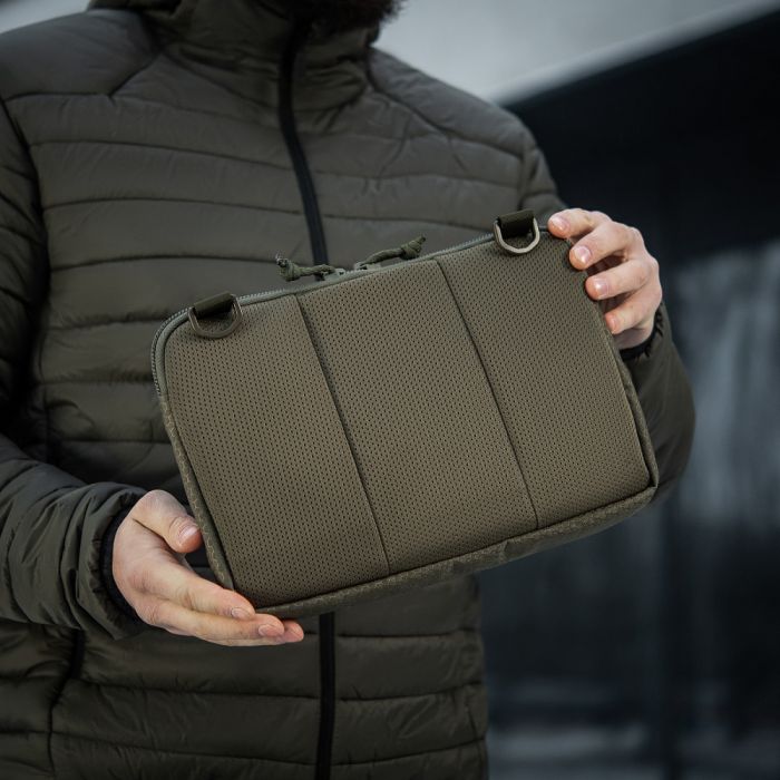 M-Tac сумка Admin Bag Medium Elite з липучкою Hex Ranger Green