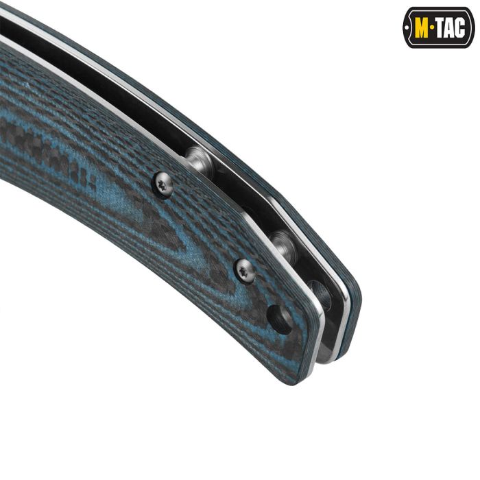 M-Tac ніж складний Type 15 Carbon/Blue