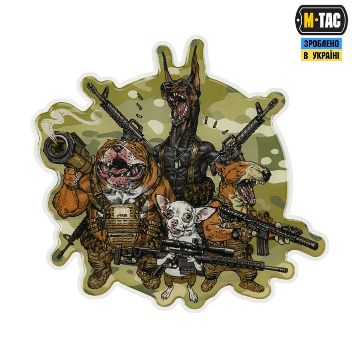 M-Tac наклейка об'ємна Rex Team