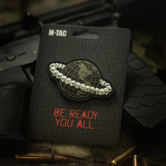 M-Tac нашивка Planet PVC Olive