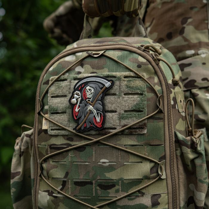 M-Tac нашивка Time PVC Black/Grey