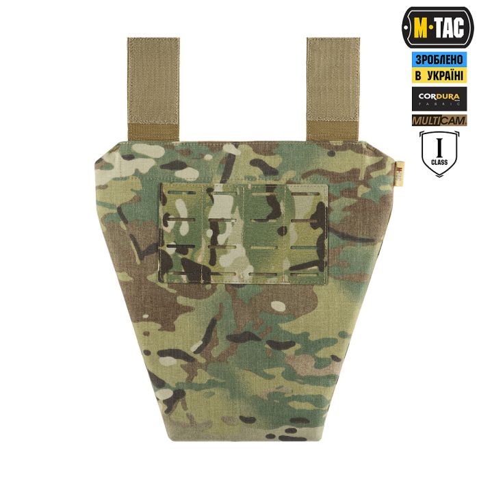 M-Tac фартух протиуламковий з балістичним пакетом 1 клас (BRONYX) Laser Cut Multicam