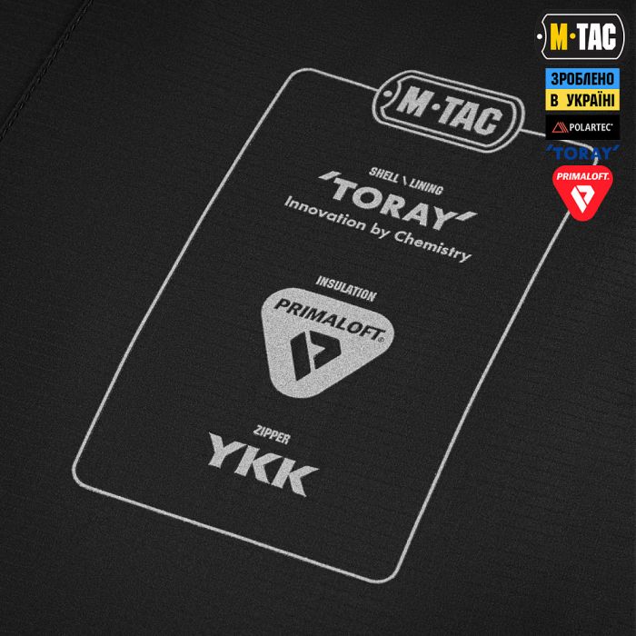 M-Tac кофта Berserk Polartec Primaloft Black