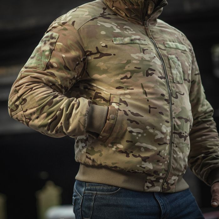 M-Tac куртка MA-1 Hooded Military Primaloft MC
