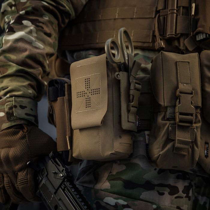 M-Tac підсумок медичний вертикальний Small Gen.II Elite Coyote