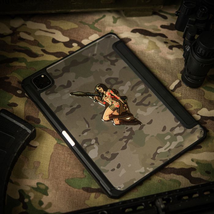 M-Tac наклейка об'ємна Tactical girl №9 РПГ Якудза