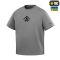 M-Tac футболка Хартія Oversize Light Grey