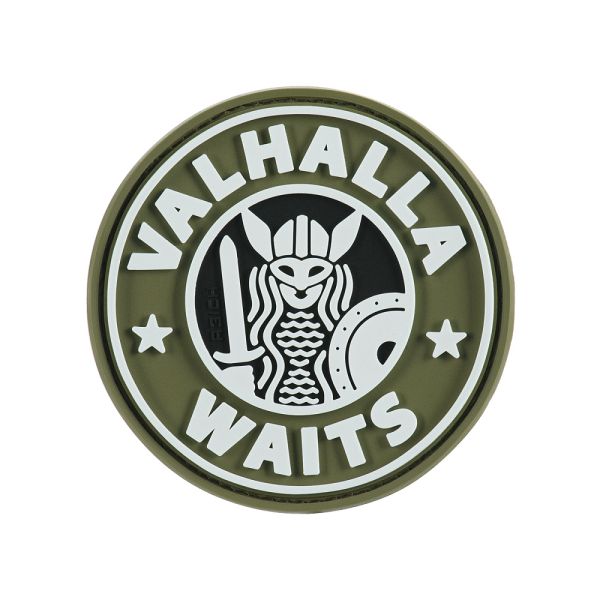 R3ICH нашивка Valhalla Waits tan