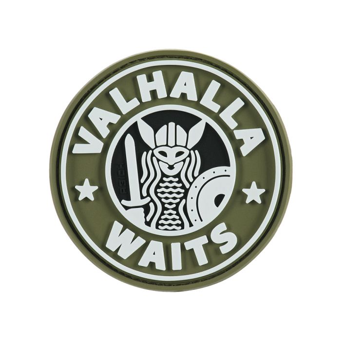R3ICH нашивка Valhalla Waits tan