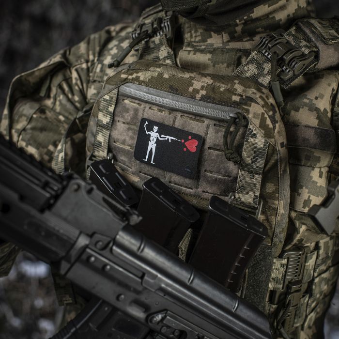 M-Tac нашивка прапор Чорна Борода АК-74 Black