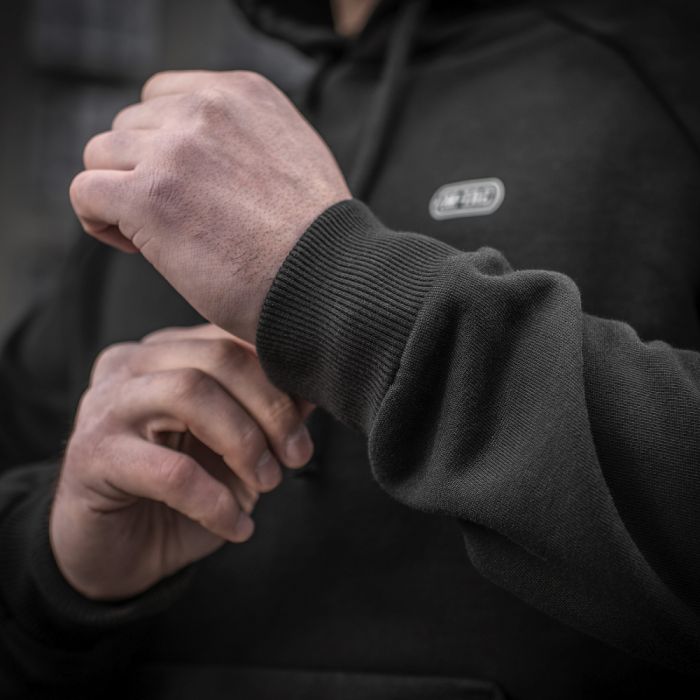 M-Tac кофта Hoodie Cotton Raglan Hard Black
