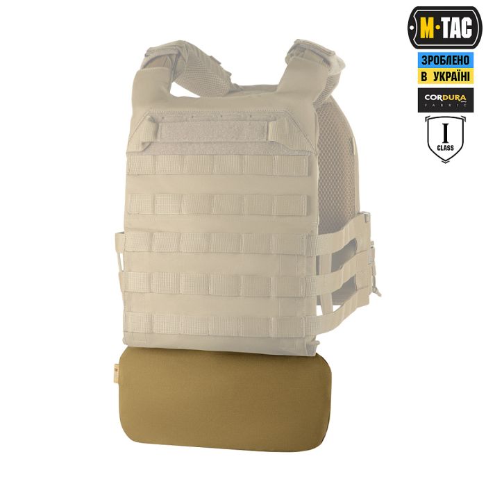 M-Tac захист попереку з балістичним пакетом 1 клас для Cuirass QRS Coyote