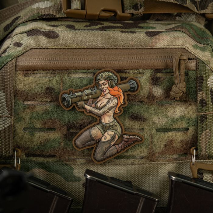 M-Tac нашивка Tactical girl №10 PVC Skandinavik