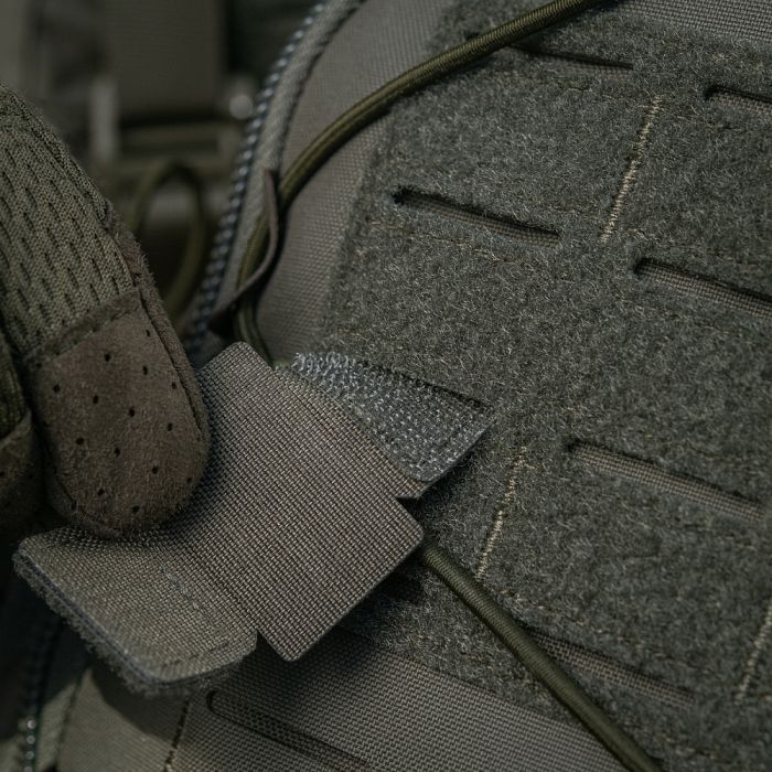 M-Tac нашивка Tiger Eyes Laser Cut (пара) Ranger Green/Yellow/GID