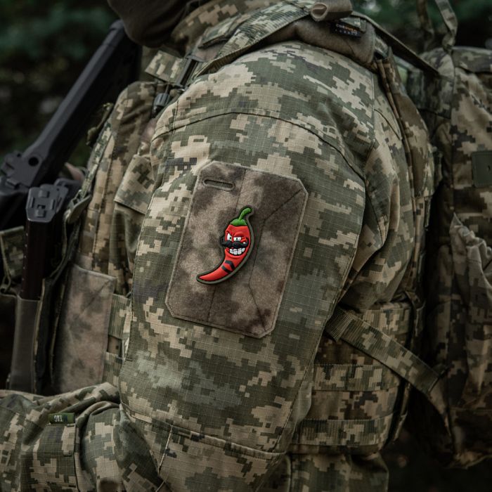 M-Tac нашивка Перчик 3D штаб-сержант (PVC)