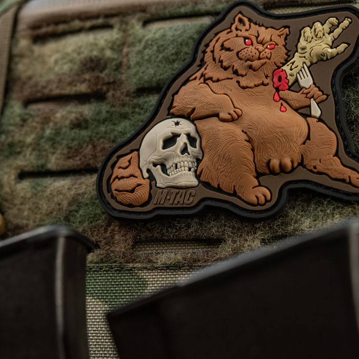 M-Tac нашивка Окопний Кіт Coyote