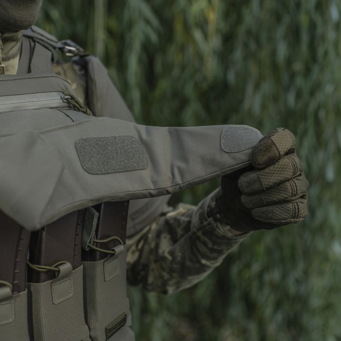 M-Tac Горжет з балістичними пакетами 1 клас захисту Elite Gen.II Ranger Green