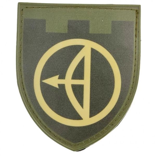 Нашивка ПВХ ТрО 112 бригади ЗСУ Київ польовий