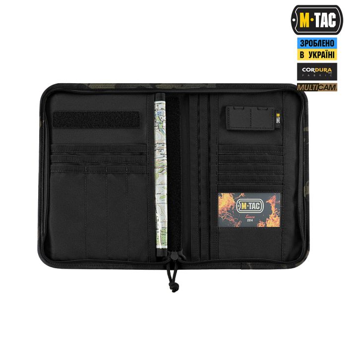 M-Tac планшет-органайзер А5 Elite Multicam Black