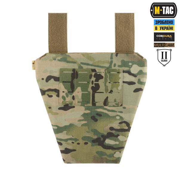 M-Tac фартух протиуламковий з балістичним пакетом 2 клас Laser Cut Multicam