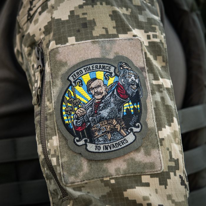 M-Tac нашивка Zero Tolerance (вишивка) Ranger Green