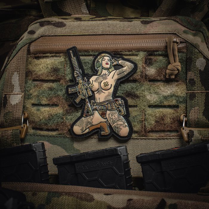 M-Tac нашивка Tactical girl №1 Skandinavik PVC MC