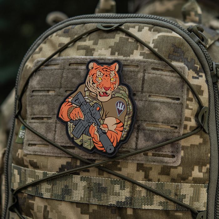 M-Tac нашивка Тигр ДШВ PVC