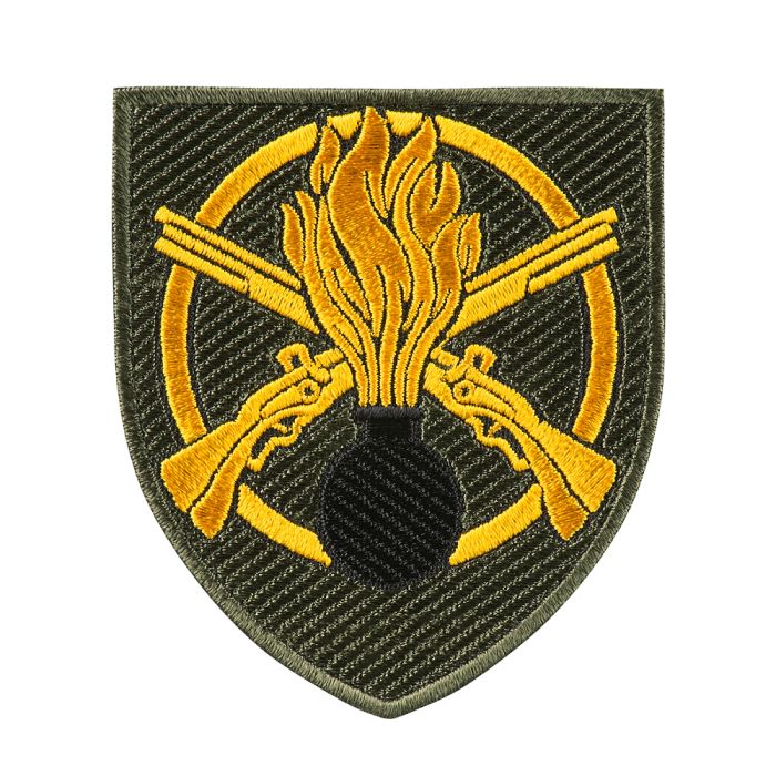 Шеврон 22 ОМПБ кольоровий