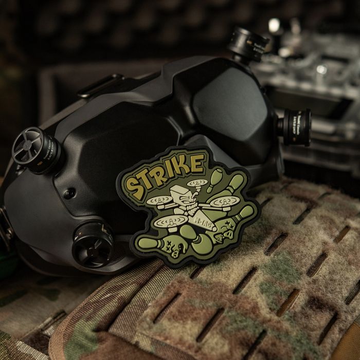 M-Tac нашивка Strike (PVC)