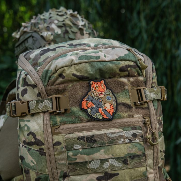 M-Tac нашивка Тигр Воєнна Розвідка України PVC