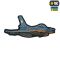 M-Tac нашивка F-16 PVC Blue