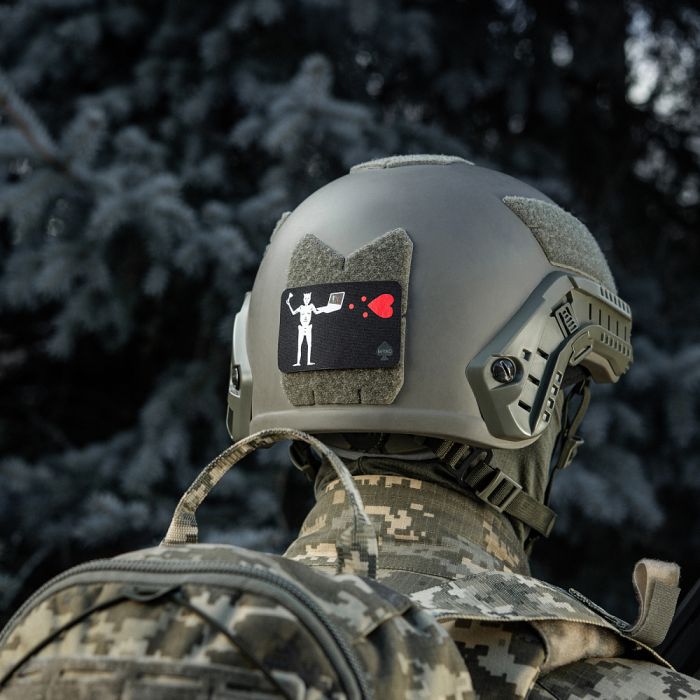 M-Tac нашивка прапор Чорна Борода IT Black